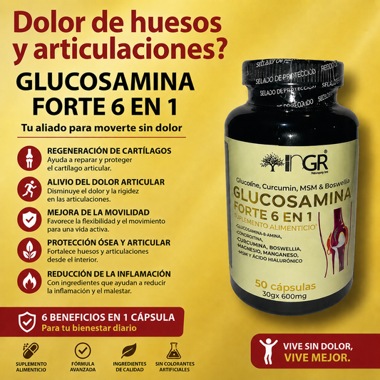 Glucosamina Forte 6 en 1