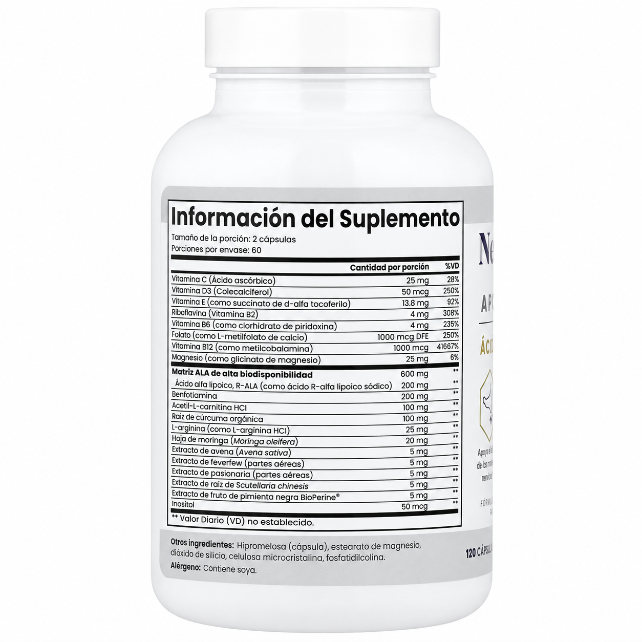 NEURAZENX  120 CAPSULAS