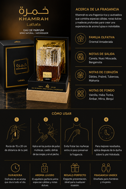 Perfume Khamrah Clasico 50ml