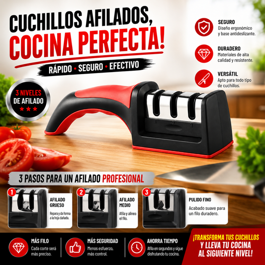 AFILADOR RÁPIDO PARA EL HOGAR