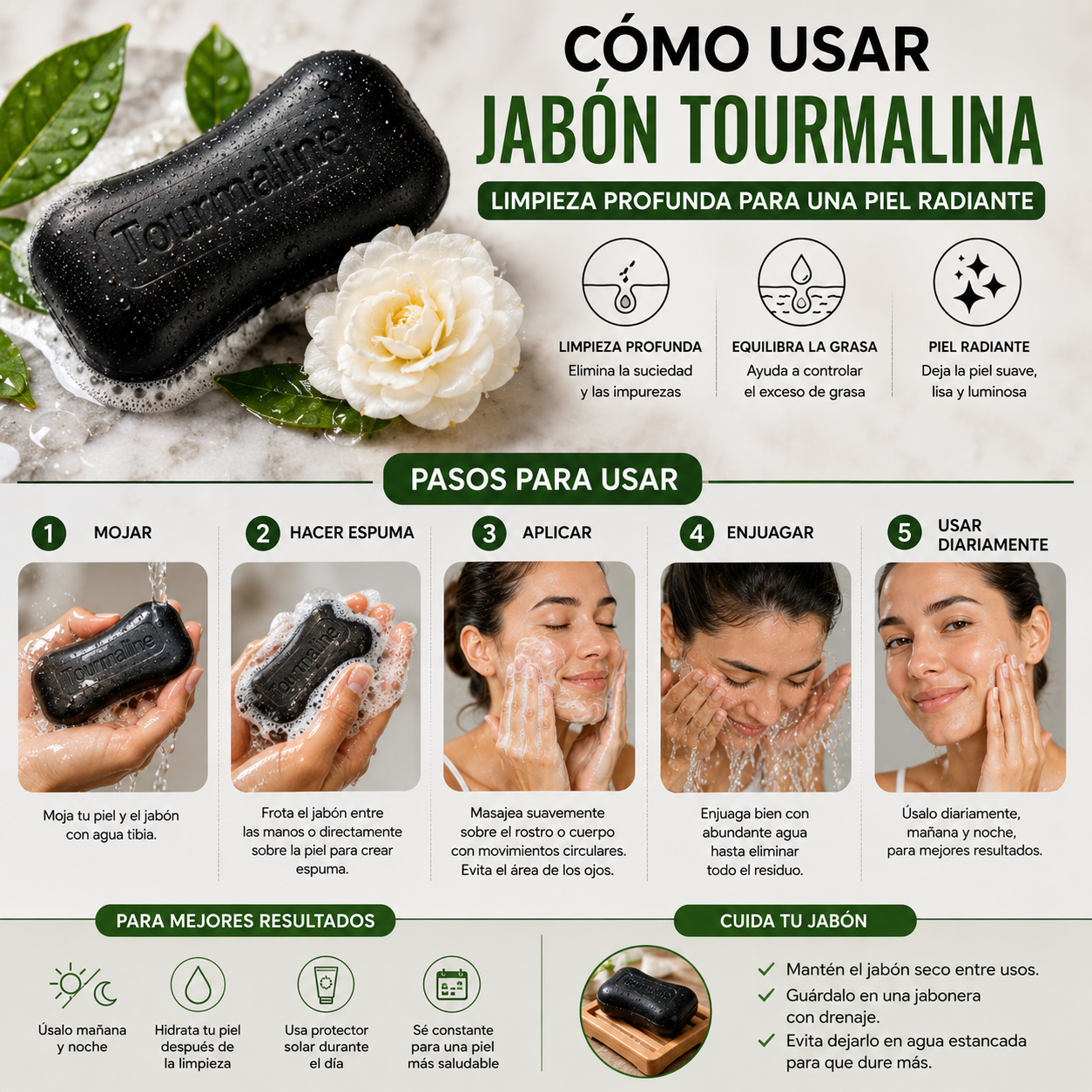Jabon de Turmalina HGW
